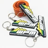 Hot sale factory cheap price custom injection logo 2D/3D embossed soft pvc keyholder