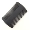 Black Wooden Moustache Beard Comb Lice Comb