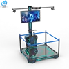 IAAPA Fair Professional VR Interactive Motion Platform 9d VR Shooting Simulator for Sale