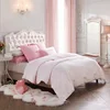 2018 five hotel printed logo double sides down duvet