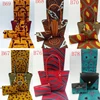 factory price 100% cotton handmade wax prints fabric matching african bag set