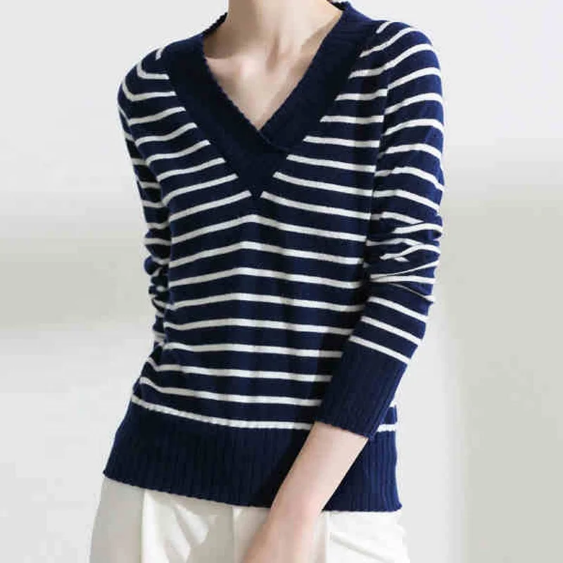 
Wholesale warm cashmere sweaters fashion knitted pullover for ladies 