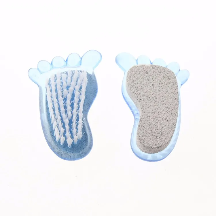 Foot Shape Pumice Stone Foot File With Brush Buy Pumice Stone Foot