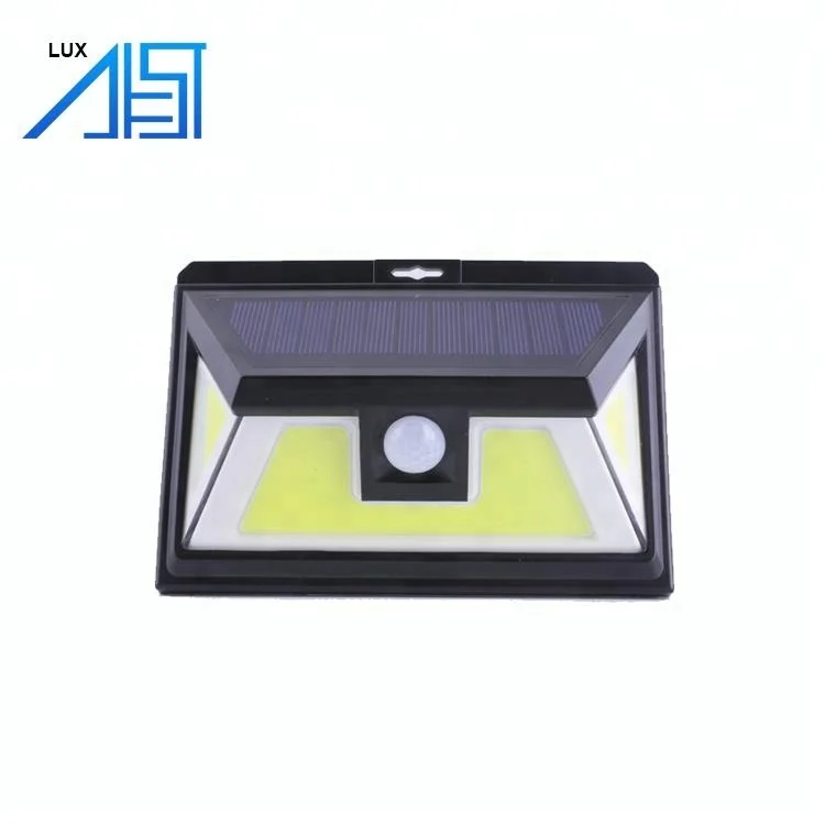 2019 Trending COB Solar Motion Sensor Light for Outdoor Garden Wall Lighting