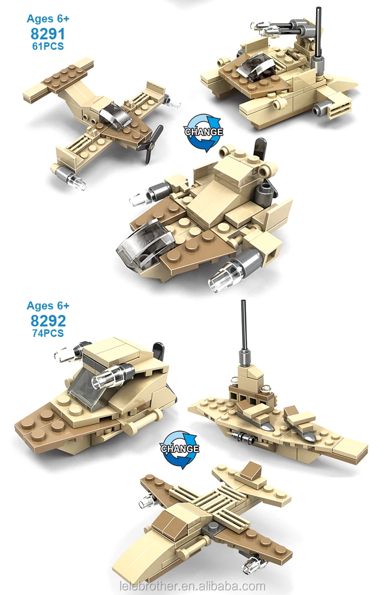 lego military building block