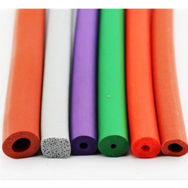 Food Grade Insulation Silicone Foam Cord Silicone Sponge Cord With