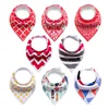 Wholesale factory price red color Bandana bib 8 pack