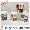 2014 Hot Selling 11OZ Decal Mugs Manufacture/Personilized Blank Coffee Mugs/Porcelain Custom Printed Coffee Mugs