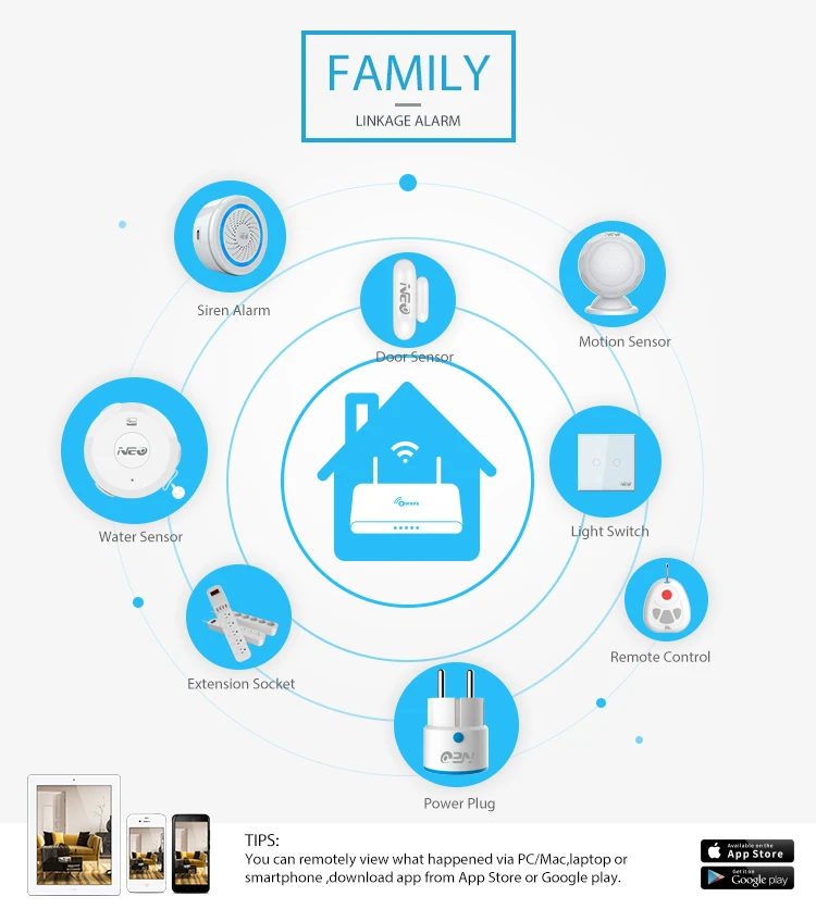 Zwave Smart Home Water Sensor,Home Security Water Sensor Buy Smart