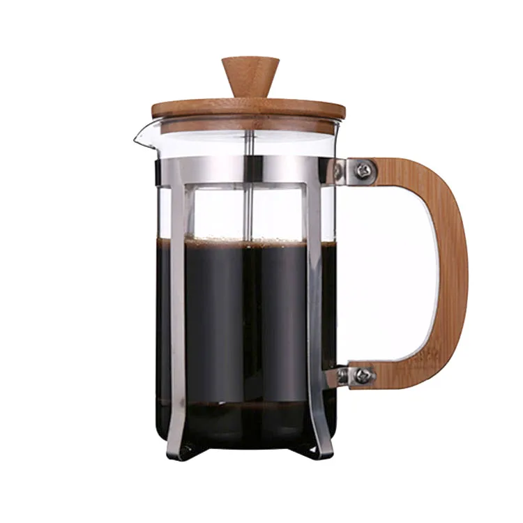 French Press Plastic Sleeve Big Handle Holder Borosilicate Glass Coffee Press Buy Coffee Press