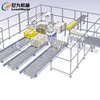 Automatic robotic palletizer machine, robot palletizer system