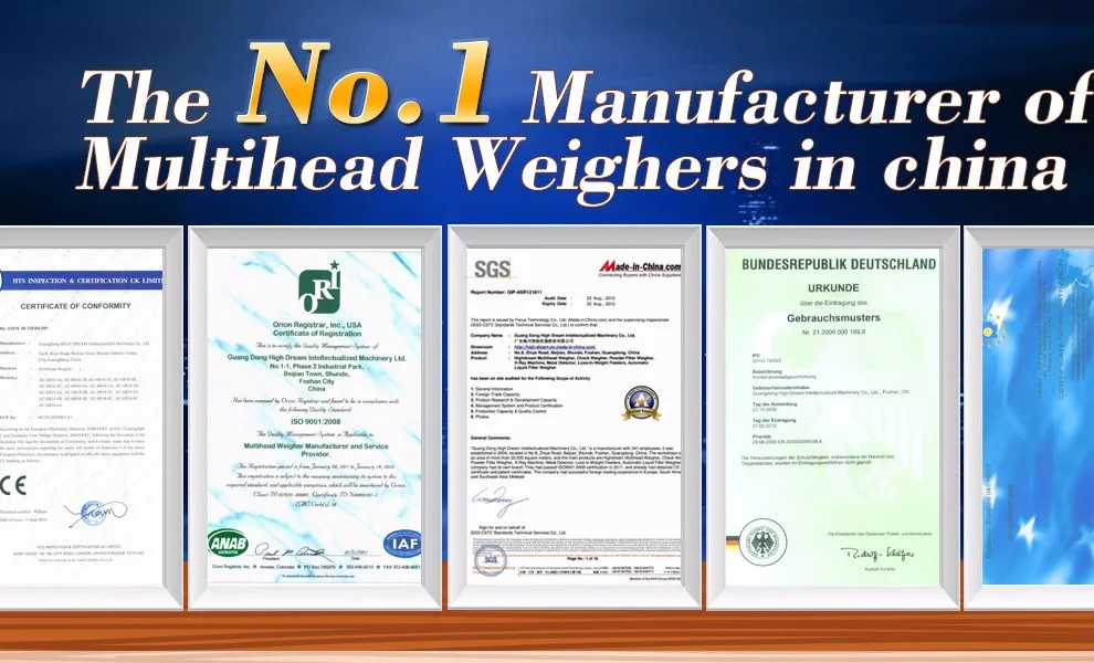 NO.1 Multihead weigher manufacturer