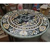 water jet medallion table top, marble table top pattern design