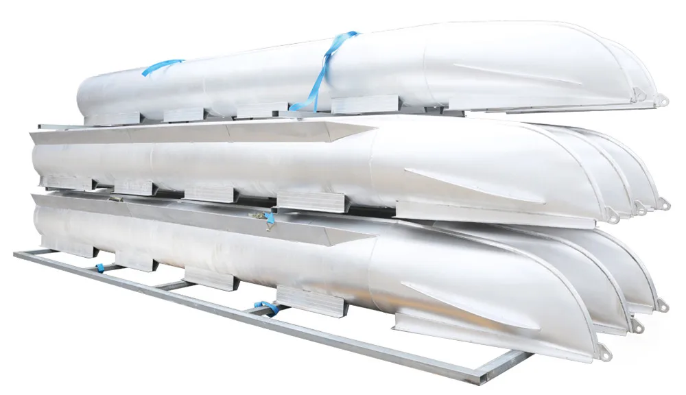Kinocean Custom Easy Float Aluminum Pontoons Tube for Pontoon Boat