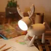 LED Pet Desk Lamp Night Light for Kids Book Light for Reading with 3 Modes, Dimmer, USB Charging, and Auto-Off Timer