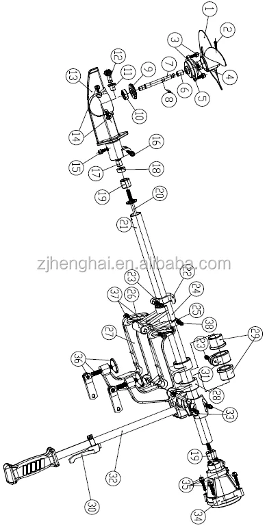 Outboard Motor Spare Parts/boat Engine Spare Parts/ Boat Motor Spare