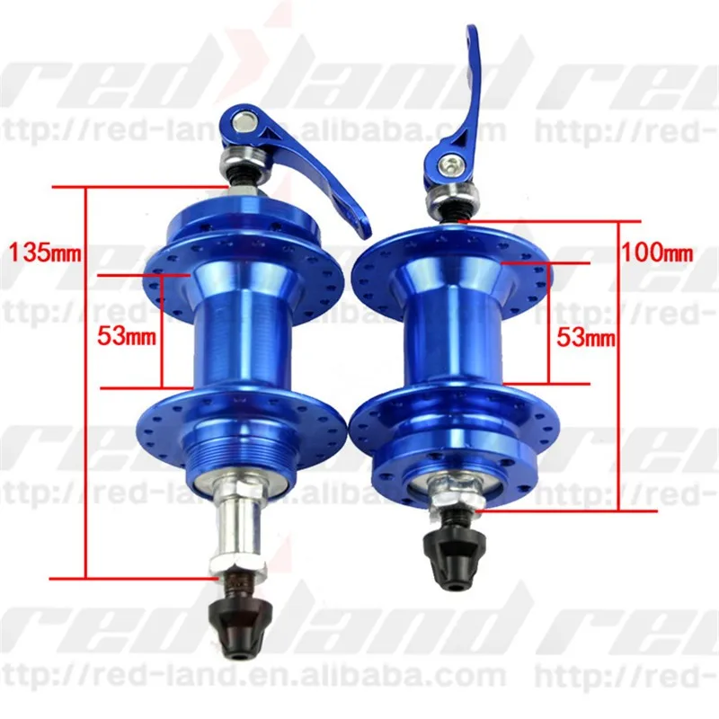 Red Land Bicycle Parts Manufactory 36 Hole Mtb Golden Bike Hubs