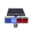 High Power Traffic Solar Warning Light double side solar traffic light