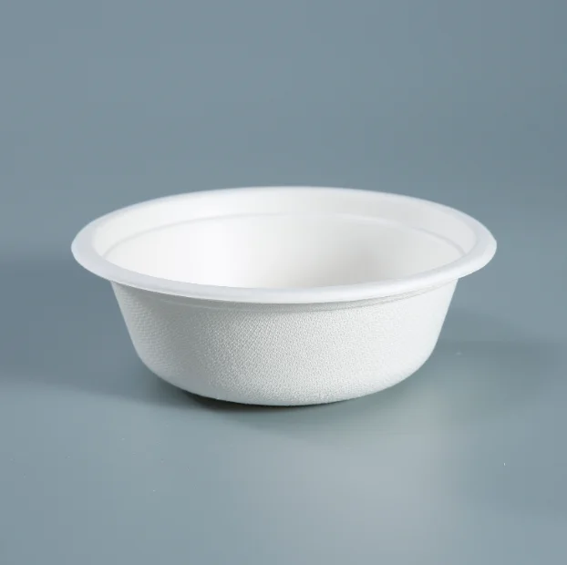 500ml Sugarcane Bagasse Compostable Disposable Bowl Bagasse Pulp Paper ...