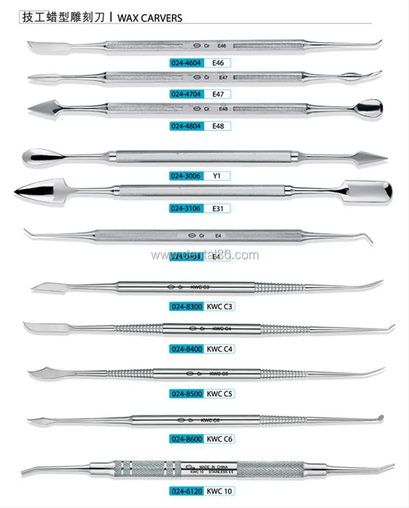 2014 Best Selling Dental Wax Carving Instrument For Dental Use Wax