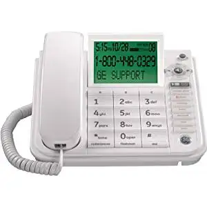 GE 29586GE1 Corded Desktop Speakerphone with Tilt Screen