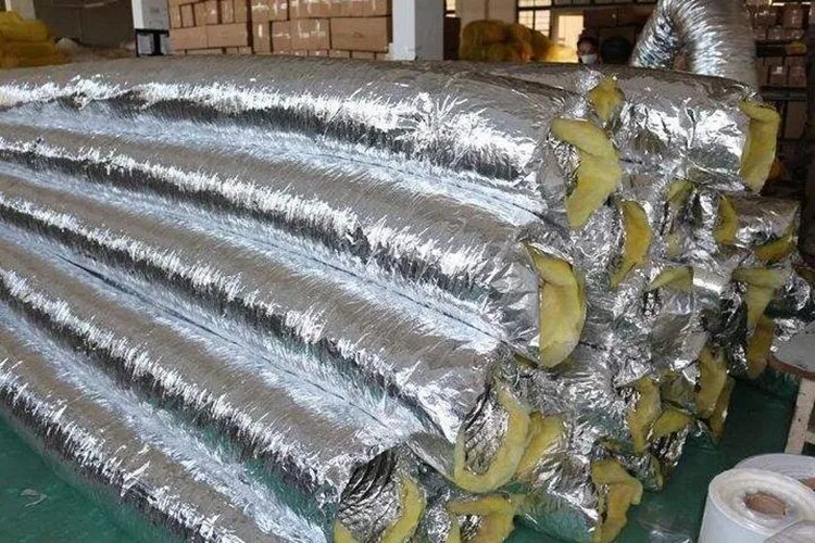 Hvac System Air Conditioning Flexible Duct Aluminium Insulation Buy