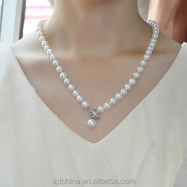 Xd S355 925 Sterling Silver Bead Open Cage Clasp Pearl Jewelry Clasp