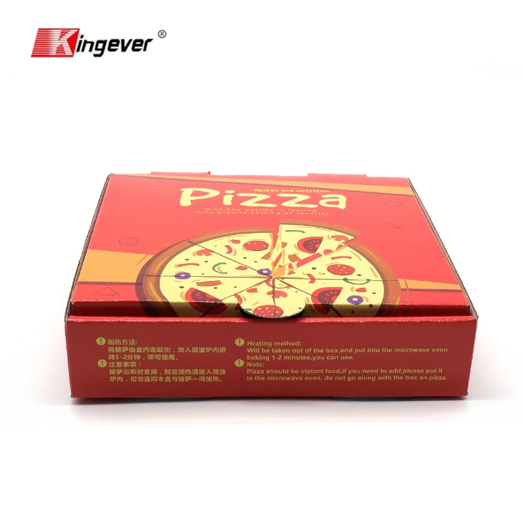 New Design Folding Paper Pizza Packaging Box Reusable Pizza Box Buy