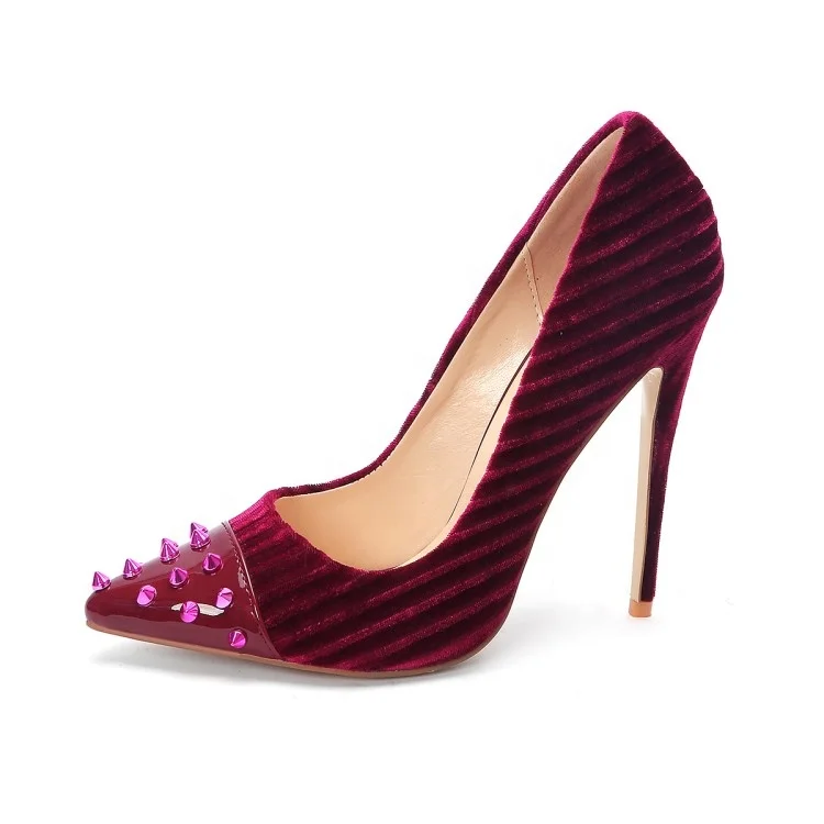 12cm Women High Heel Shoes Rubber Outsole For Whole Sale Buy High