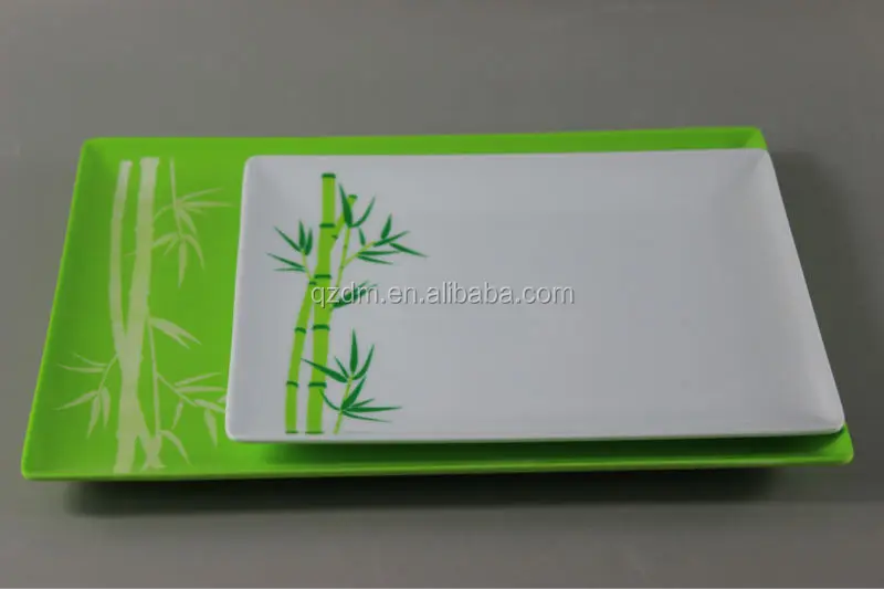 Quanzhou Melamine Dessert Plate And Cutlery Set