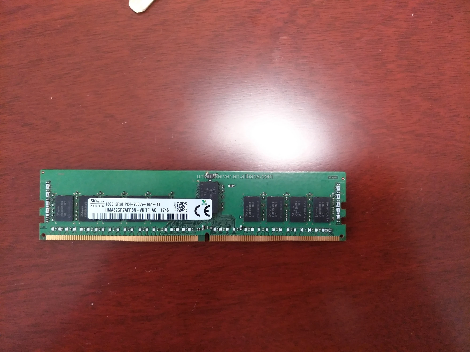 SK Hynix 16GB DDR4 2400 ECC UDIMM RAM – Compatible With Dell, HP, Lenovo, Acer PCs 1 thumbnail image