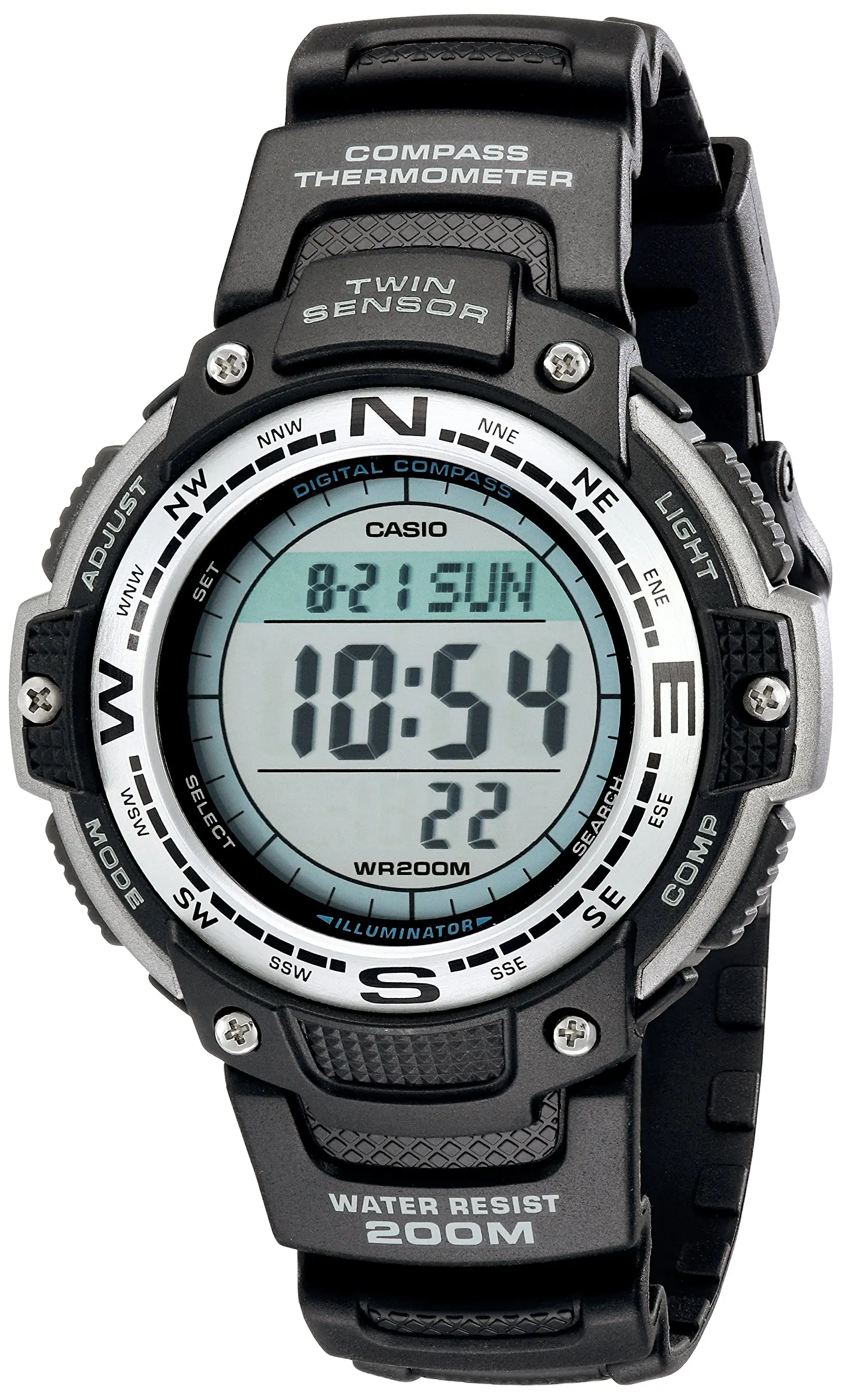 Buy Casio Mens Digital Compass Twin Sensor Sport Watch in Cheap Price ...