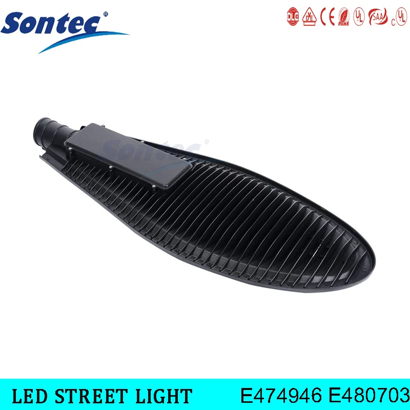 Sontec UL DLC High quality Aluminum lamp body 40w led street lights outdoor