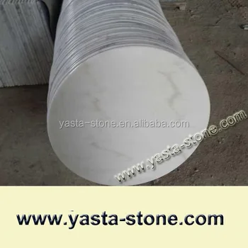 30 Inches Round White Marble Table Top 30 Inches Round White Marble Table Top