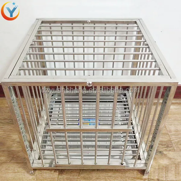 Stainless Steel Chicken Duck Quail Birds Pigeon Show Cages For Live