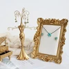 Retro copper color jewelry positioning frame soft wrapped photo frame