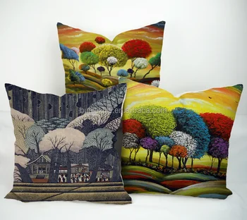 Latest New Cushion Design Print Decorative Chair Cushion Custom