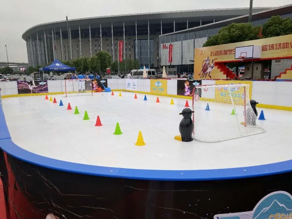 Easy Maintenance Uhmwpe Synthetic Ice Skating Rink Boards/plastic