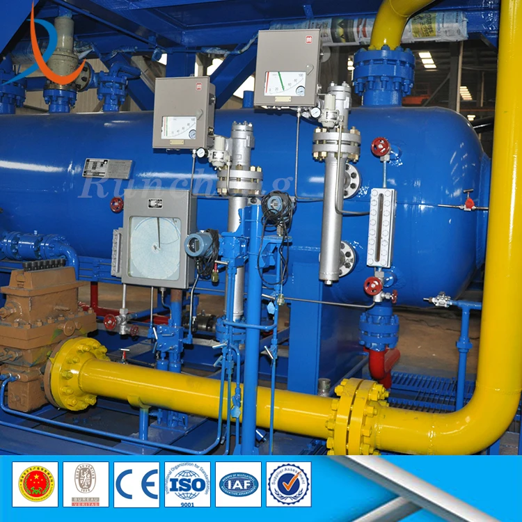 Individual Customized Multiphase Oil Gas Water Separator / 3 Phase