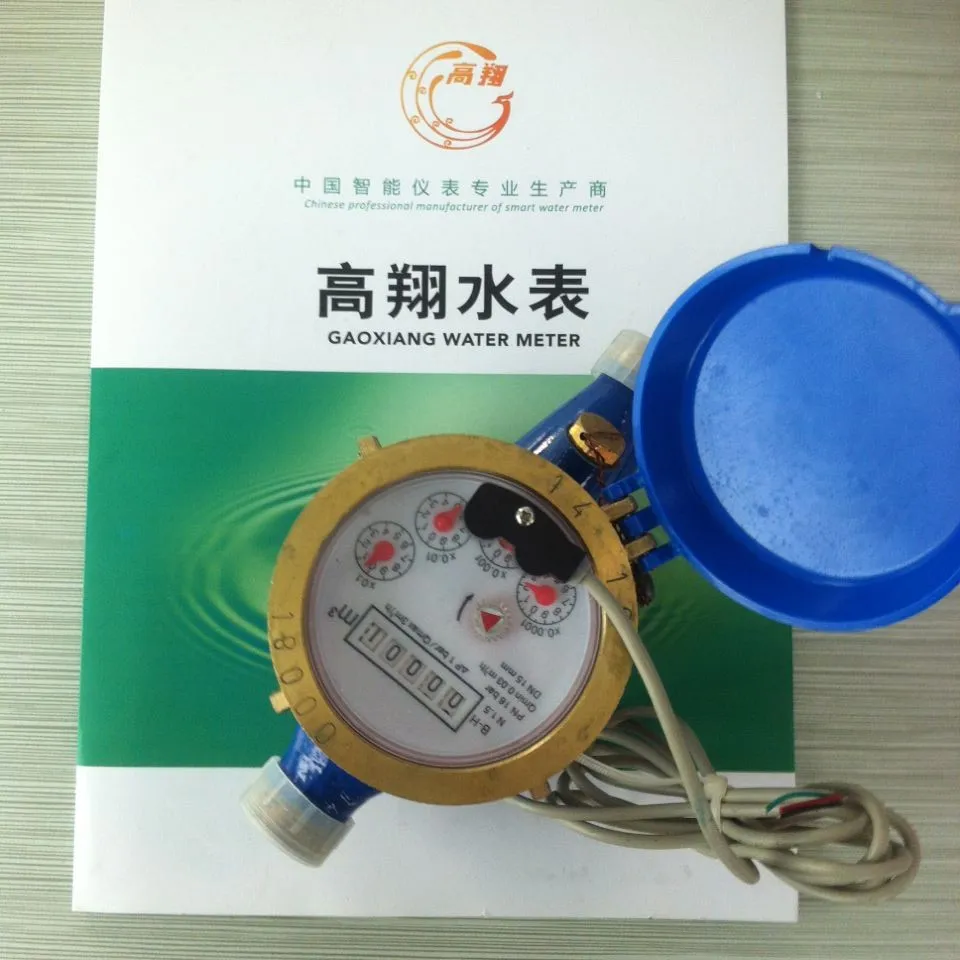 Reed Switch Water Meter With Pulse Output Multi Water Meter Dry Water