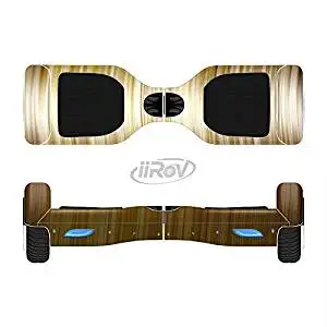 The Brown Vector Swirly HD Strands Full-Body Wrap Skin Kit for the iiRov HoverBoards and other Scooter (HOVERBOARD NOT INCLUDED)