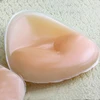 women dress waterproof removable push up triangle silicone bikini pad