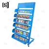 Hot iron CD/DVD storage display rack stand book shelf