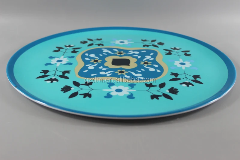 8-12 inch Melamine Food Plate, Plastic Dinner Plate