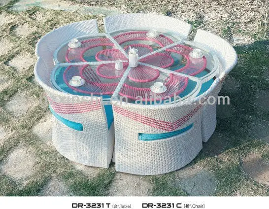 2017 Nuevo Patio Villas Muebles De Mimbre Al Aire Libre/hogar Y Jardín