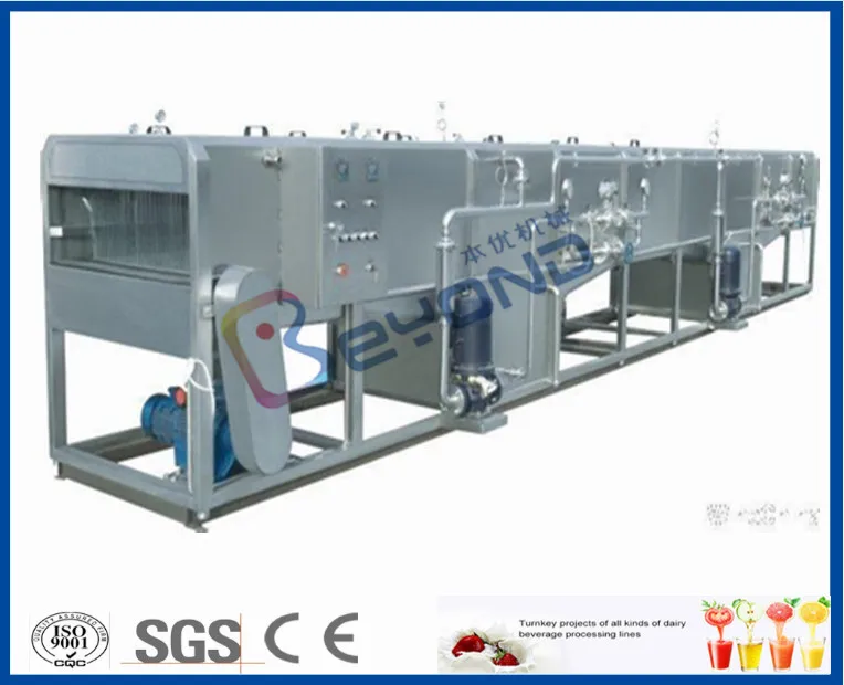 High Performance Stainless Steel Tunnel Sterilizer For Plastic/glass