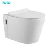 Good Sell Ceramic P trap Wall Hung Thin Seat Cover Toilet