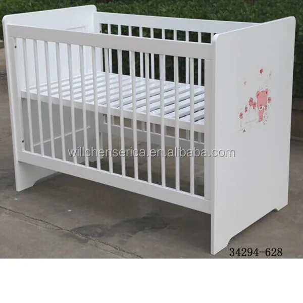 solid wood baby crib