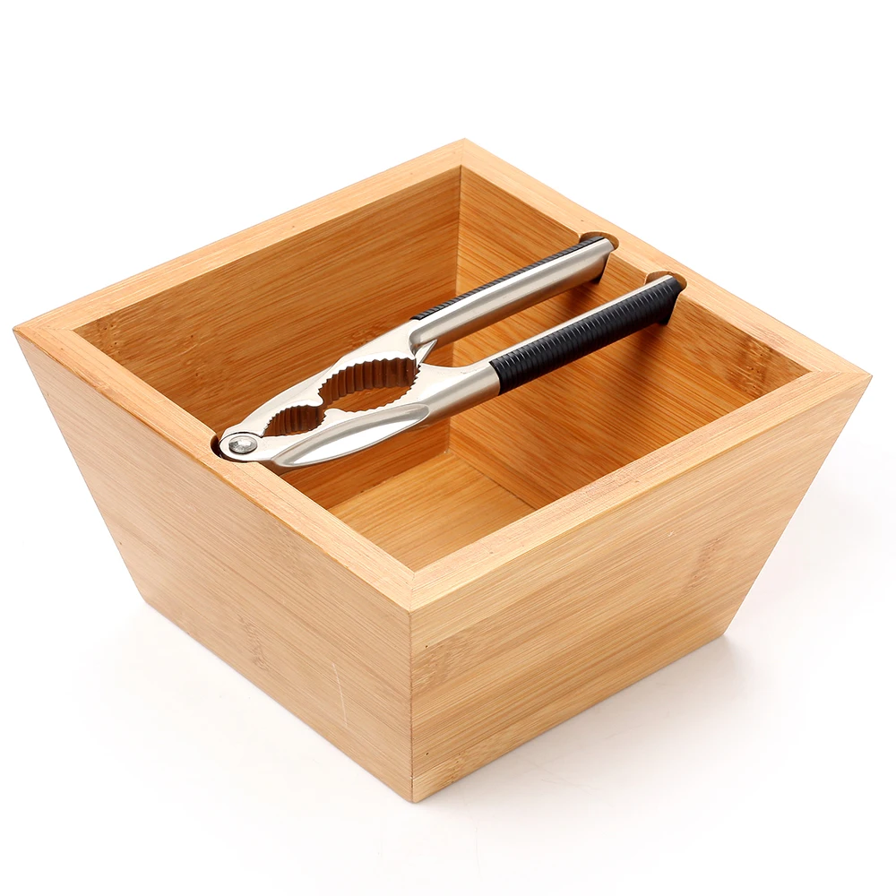 Wood Nut Bowl With Cracker,Macadamia Nut Cracker Wood And Nut Cracker