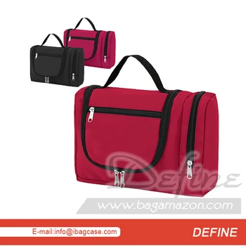 large hanging toiletry bag with compartments